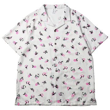 Neon Sketch Woman Hawaiian Shirt