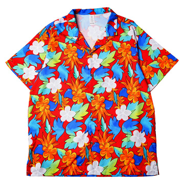 Fire Bloom Woman Hawaiian Shirt
