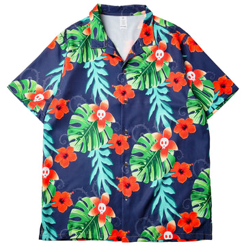 Deadly Paradise Hawaiian Shirt Womens