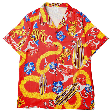 Dragon Surf Hawaiian Shirt Womens