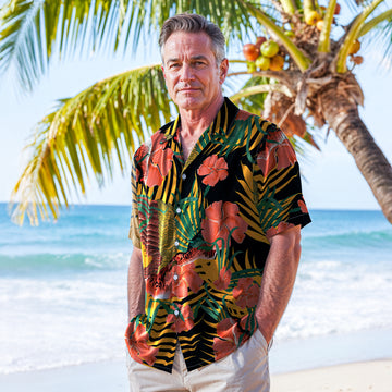Jungle Fire Hawaiian Shirt