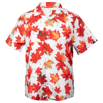 Maple Leaf Mens & Womens Hawaiian Shirts
