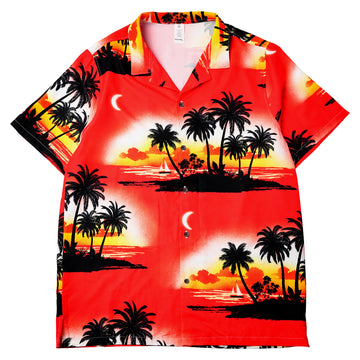 Midnight Sunset Woman Hawaiian Shirt