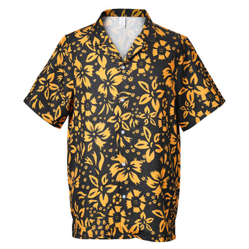 Golden Hibiscus Mens & Womens Hawaiian Shirts