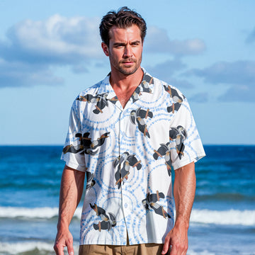 Toucan Bird Splash Hawaiian Shirt