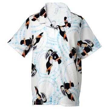 Toucan Bird Splash Mens & Womens Hawaiian Shirts