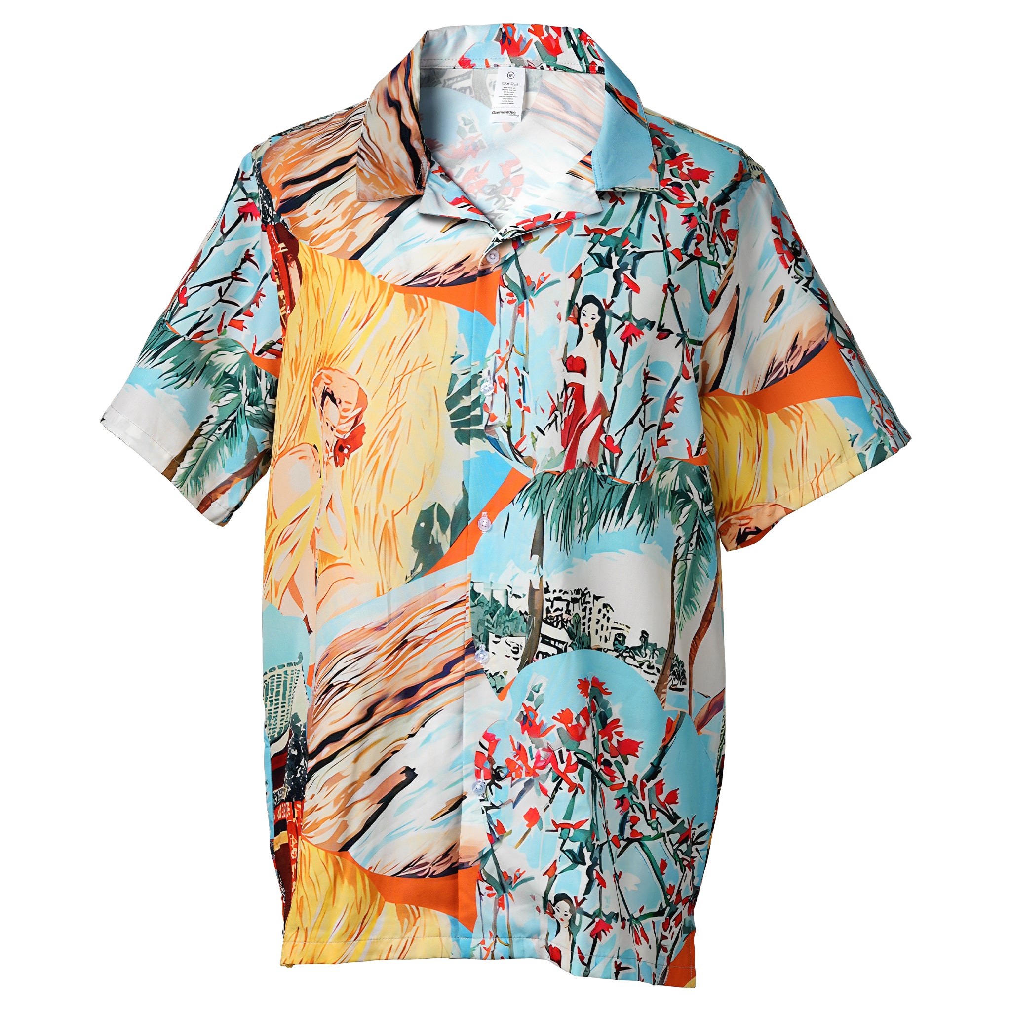 Retro Pin-Up Paradise Hawaiian Shirt