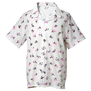 Screen Accurate ACE VENTURA Neon Sketch Shirt