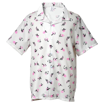 Neon Sketch Hawaiian Shirt
