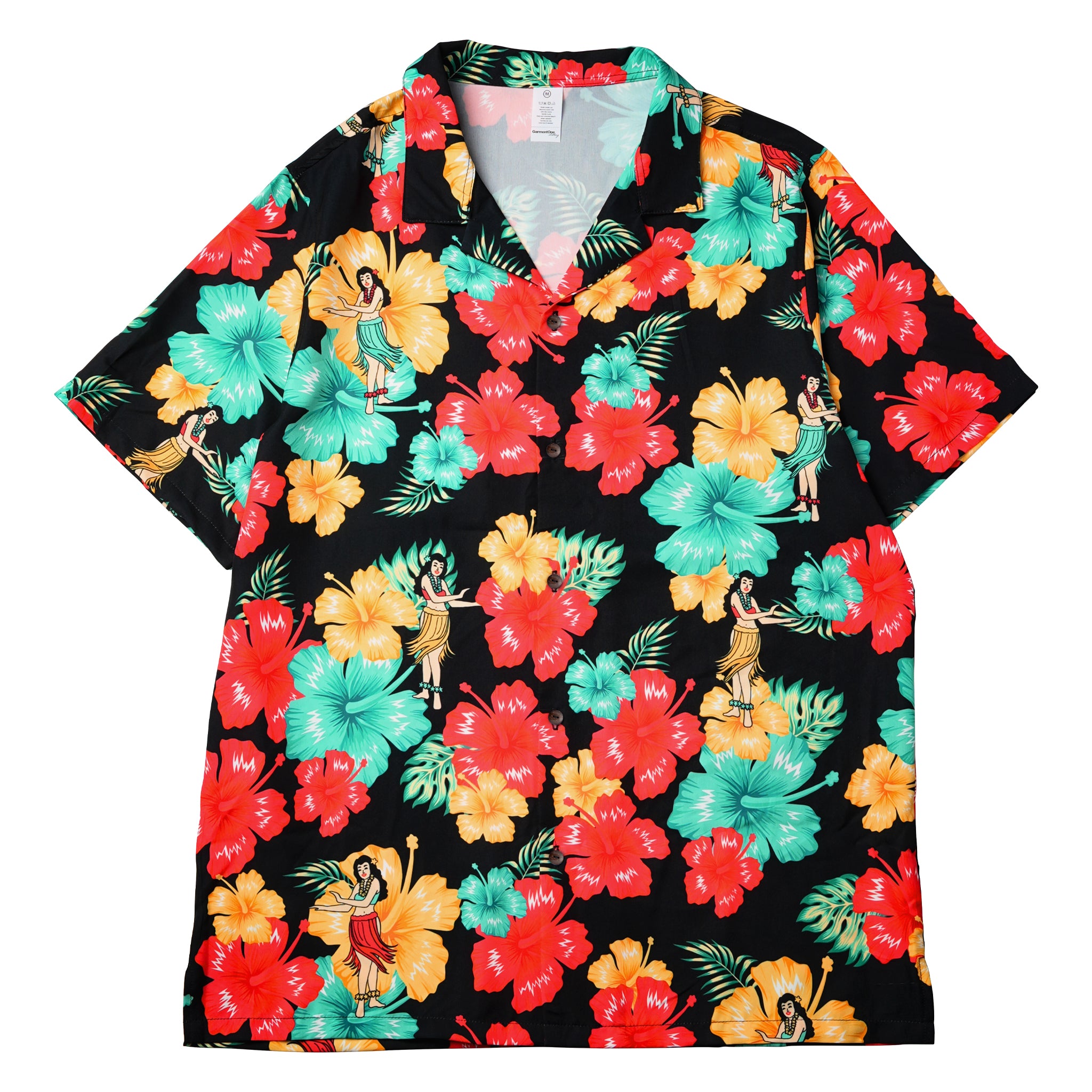 Hula Bloom Woman Hawaiian Shirt
