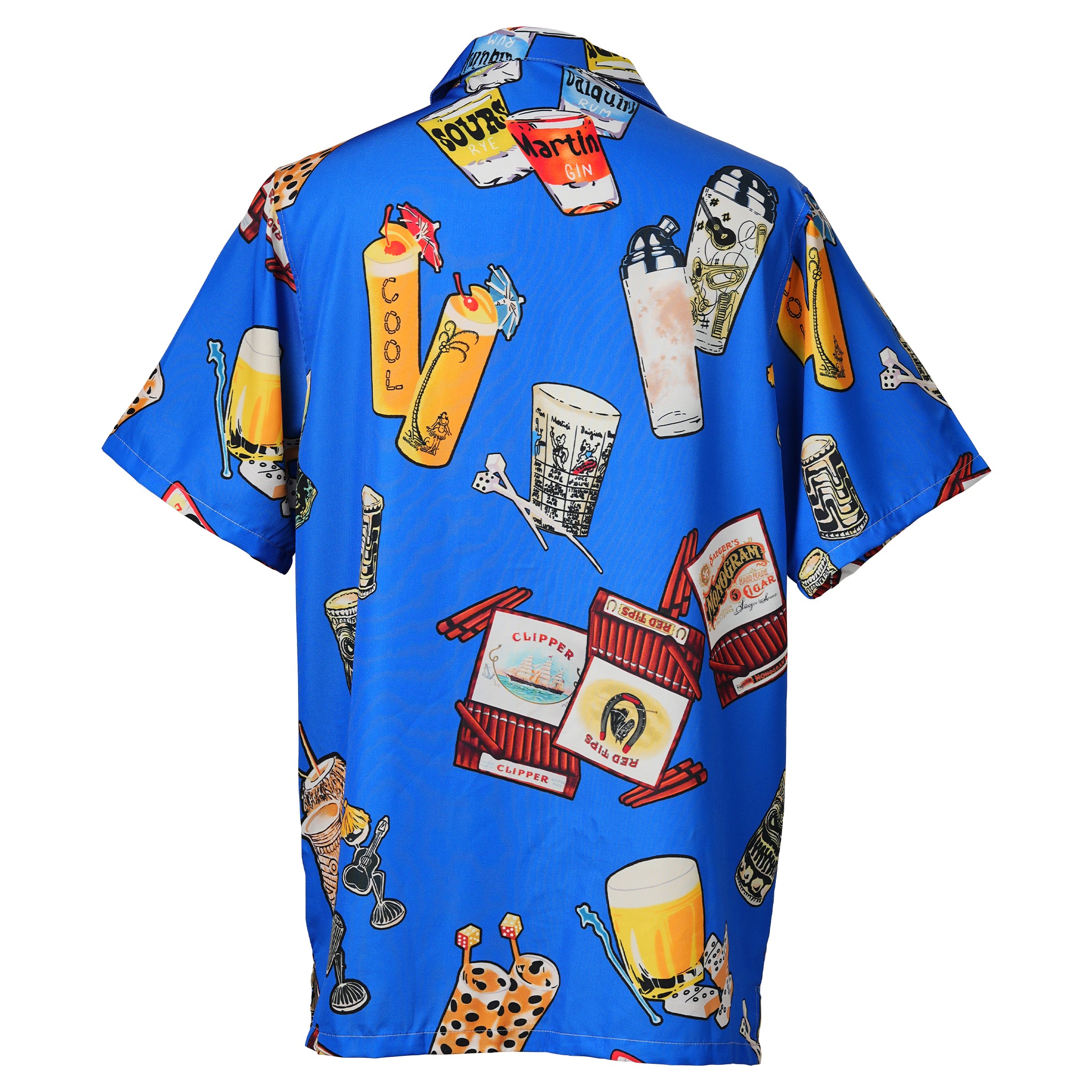 Blue Lounge Riot Hawaiian Shirt