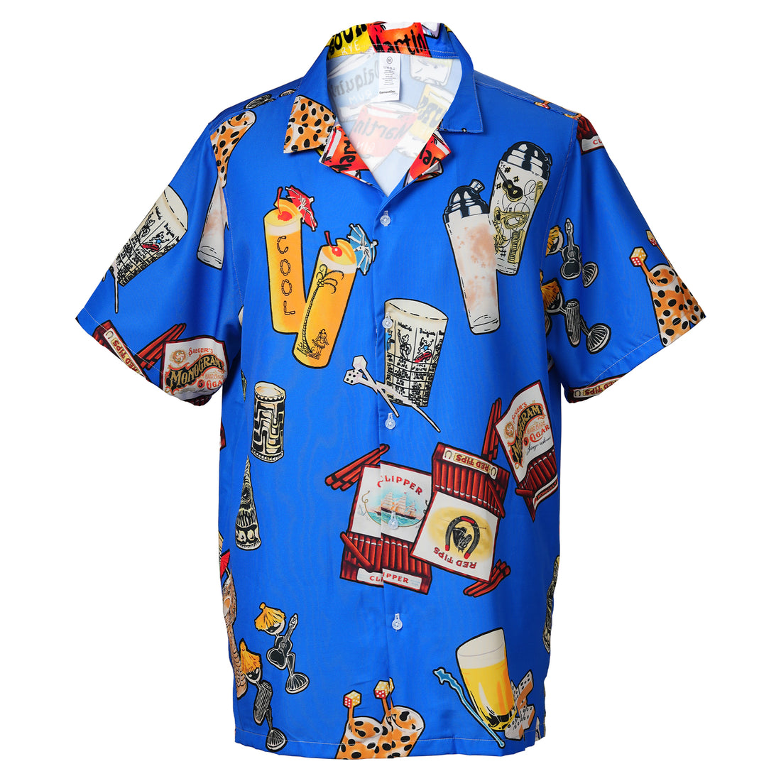 Blue Lounge Riot Hawaiian Shirt