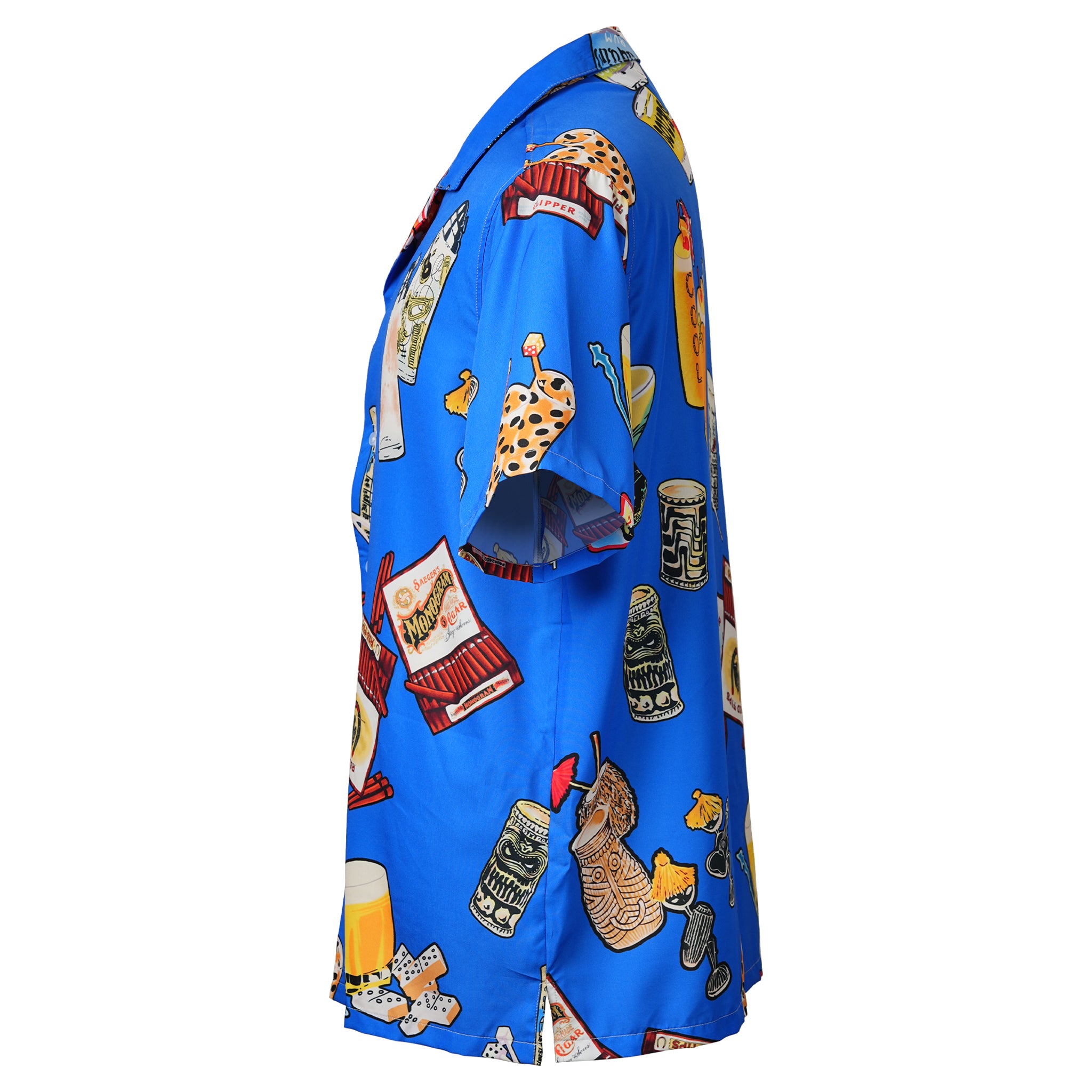 Blue Lounge Riot Hawaiian Shirt