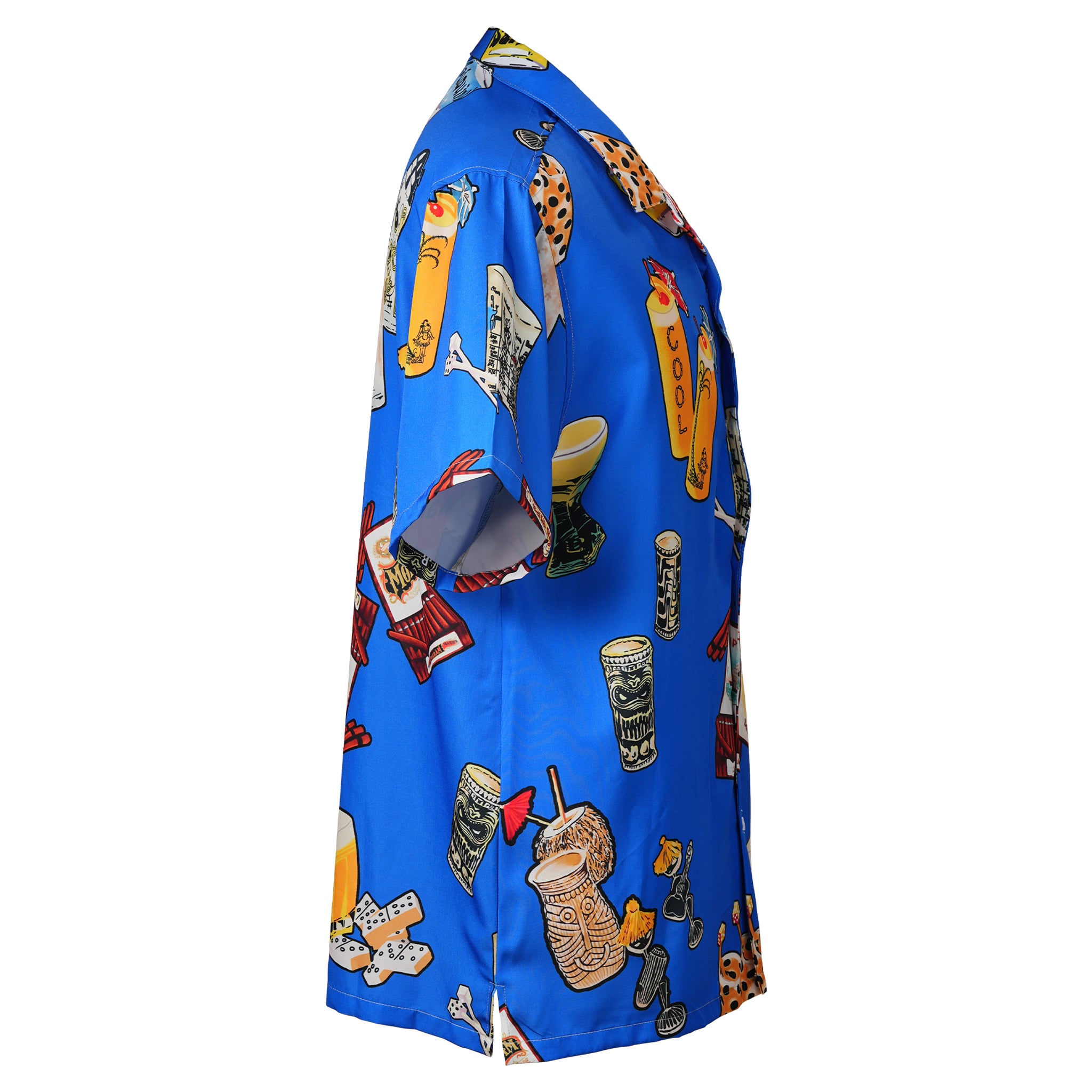 Blue Lounge Riot Hawaiian Shirt