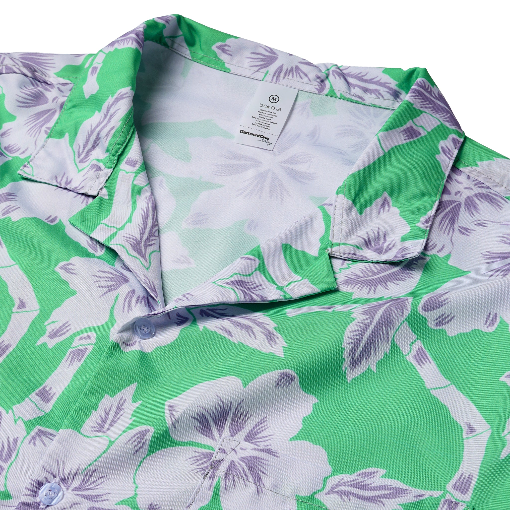 Bamboo Bloom Pocket Hawaiian Shirt