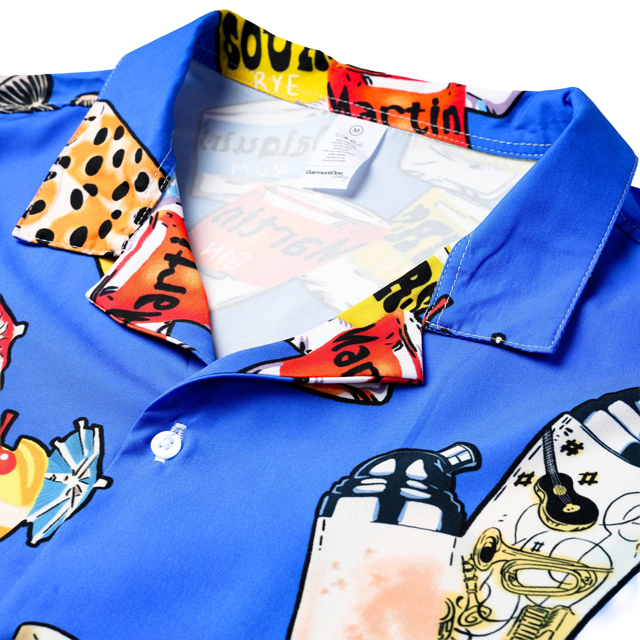 Blue Lounge Riot Hawaiian Shirt