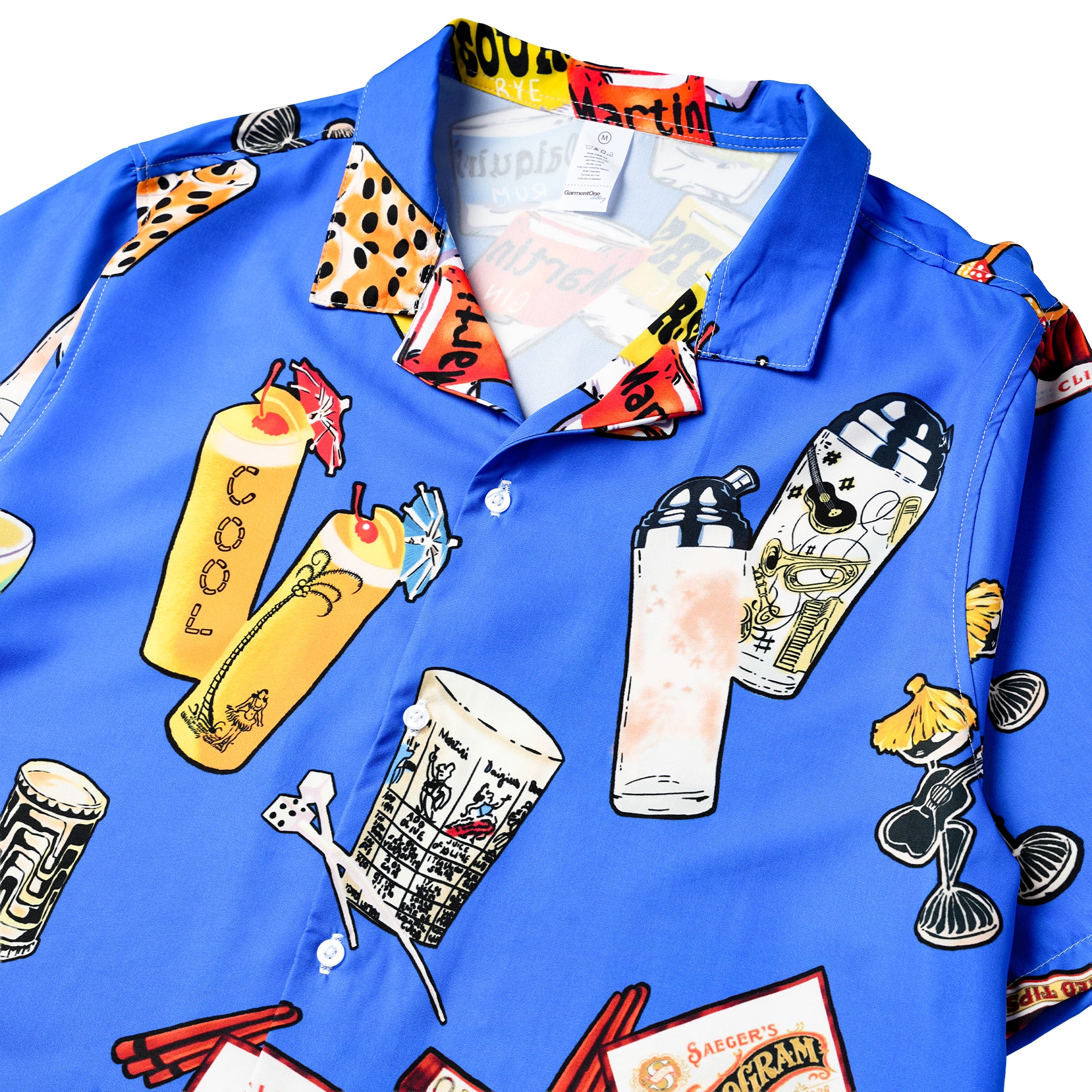 Blue Lounge Riot Hawaiian Shirt