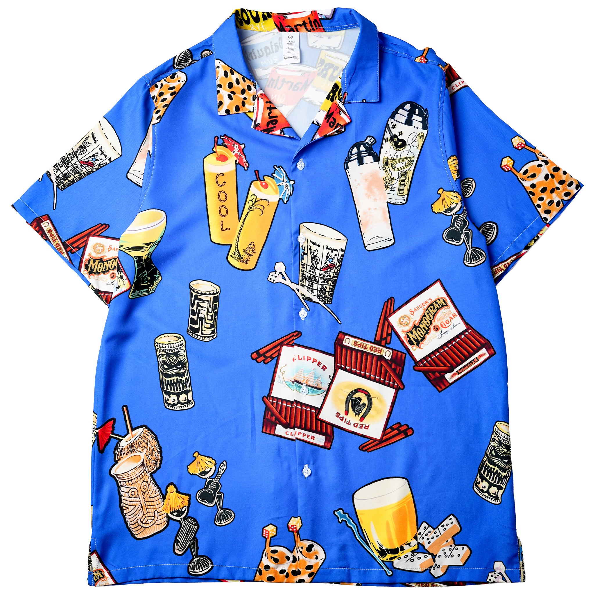 Blue Lounge Riot Hawaiian Shirt