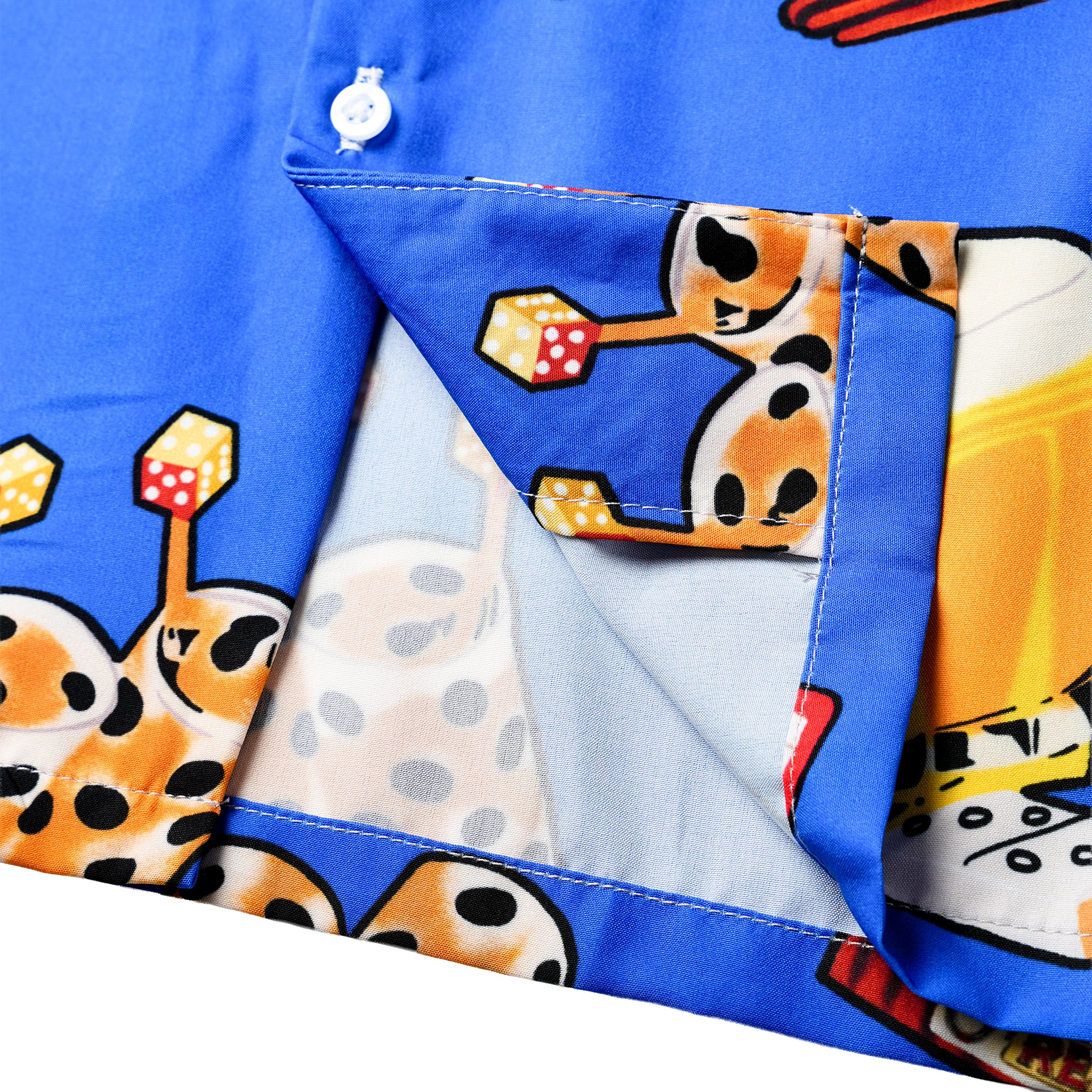 Blue Lounge Riot Hawaiian Shirt