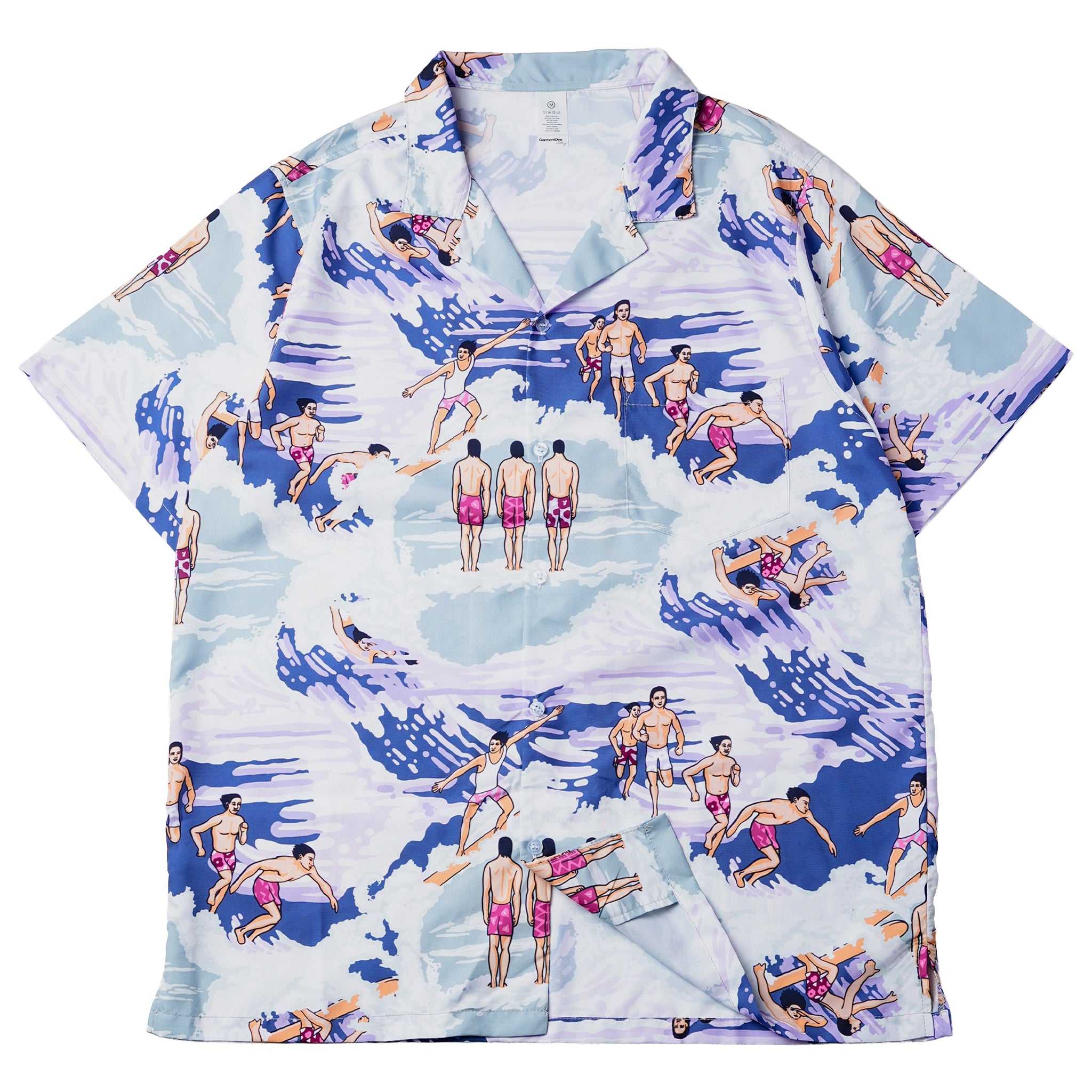 Boardshort Brotherhood Pocket Surfer Hawaiian Shirt