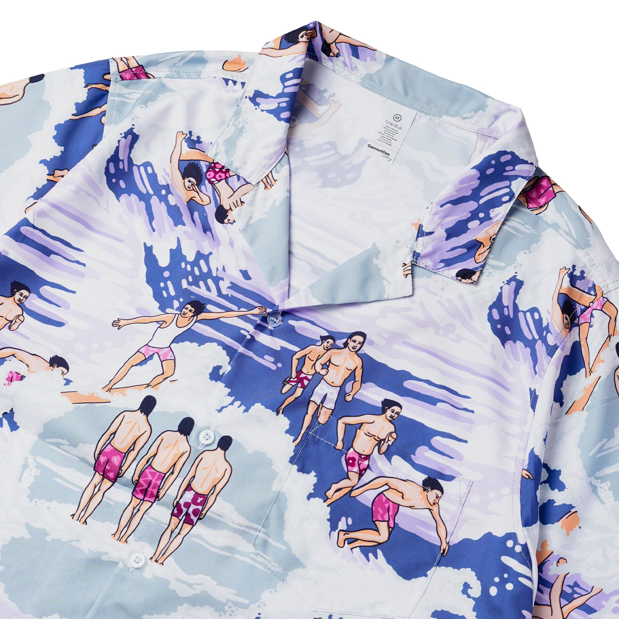 Boardshort Brotherhood Pocket Surfer Hawaiian Shirt