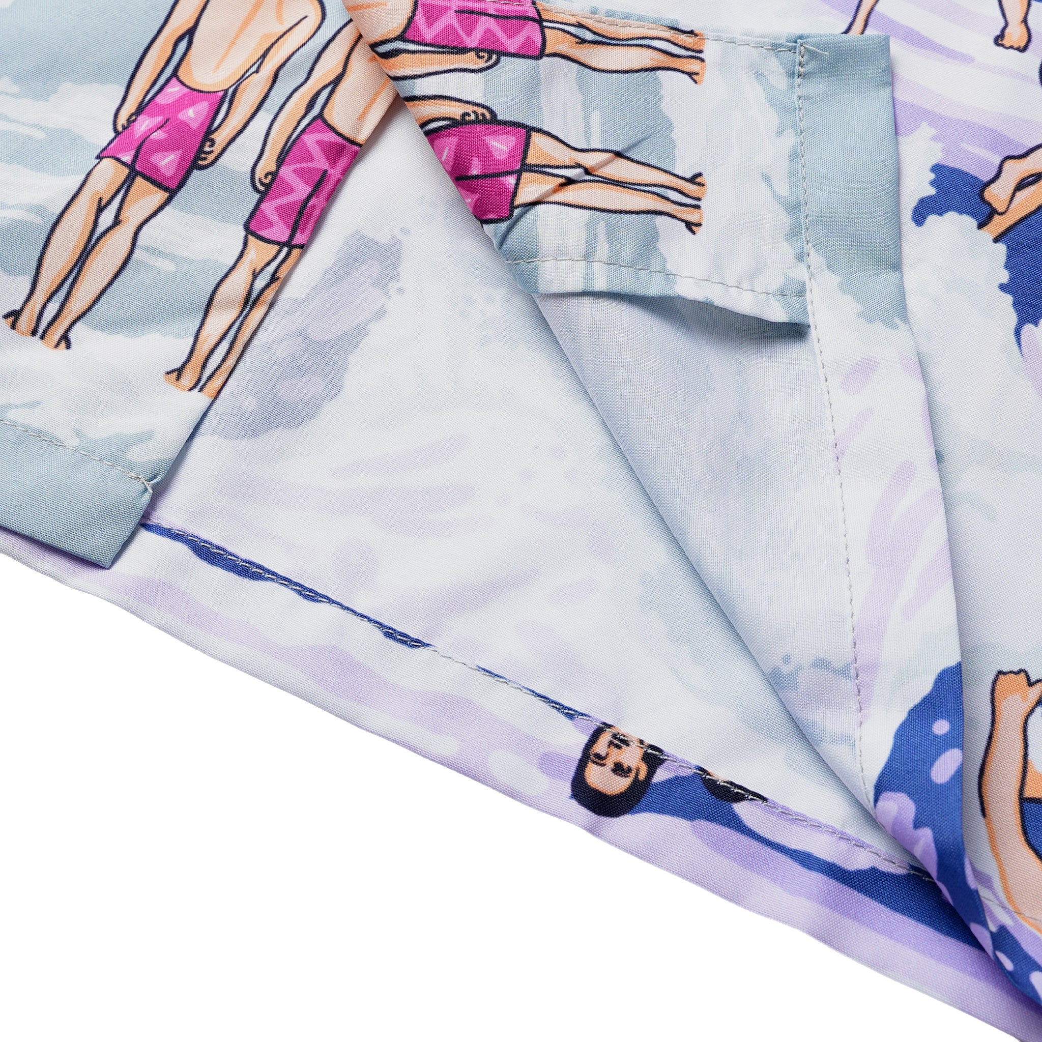 Boardshort Brotherhood Pocket Surfer Hawaiian Shirt