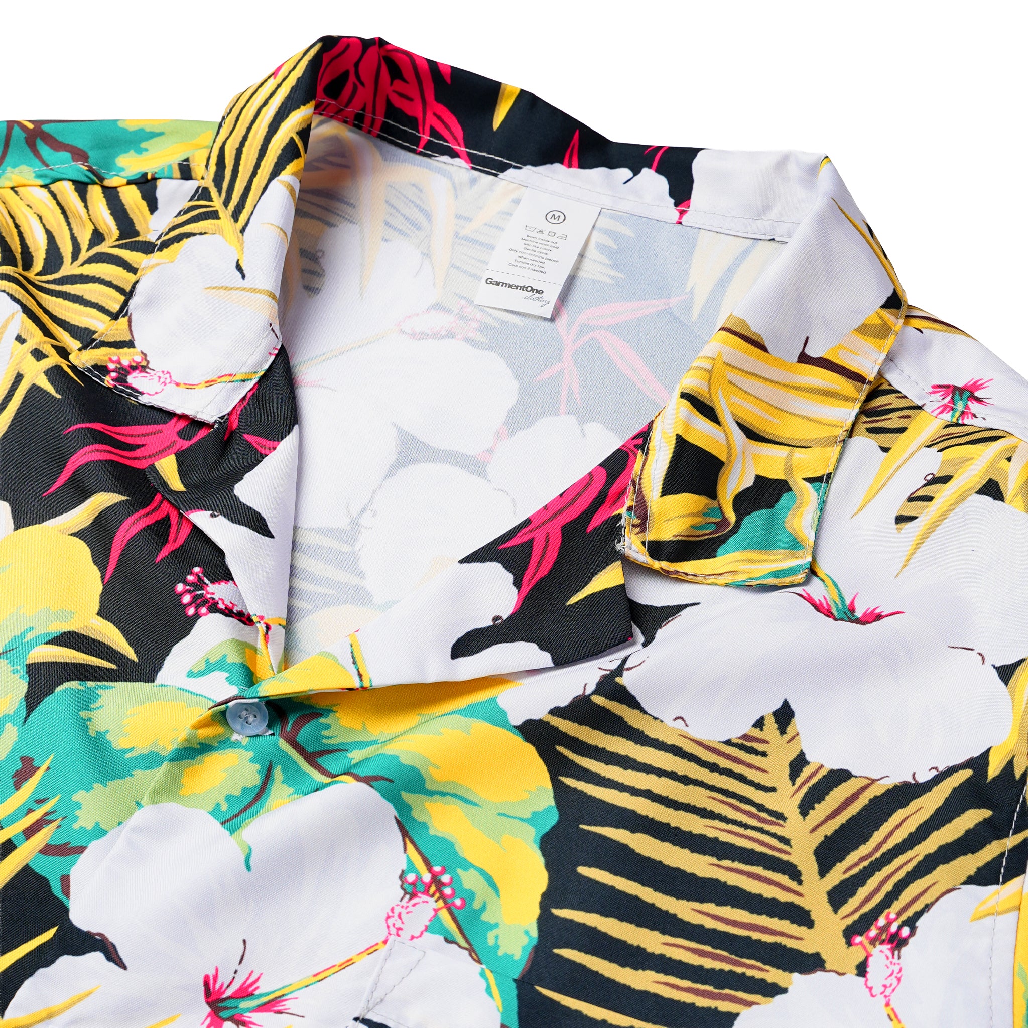 Dark Oasis Floral Pocket Hawaiian Shirt