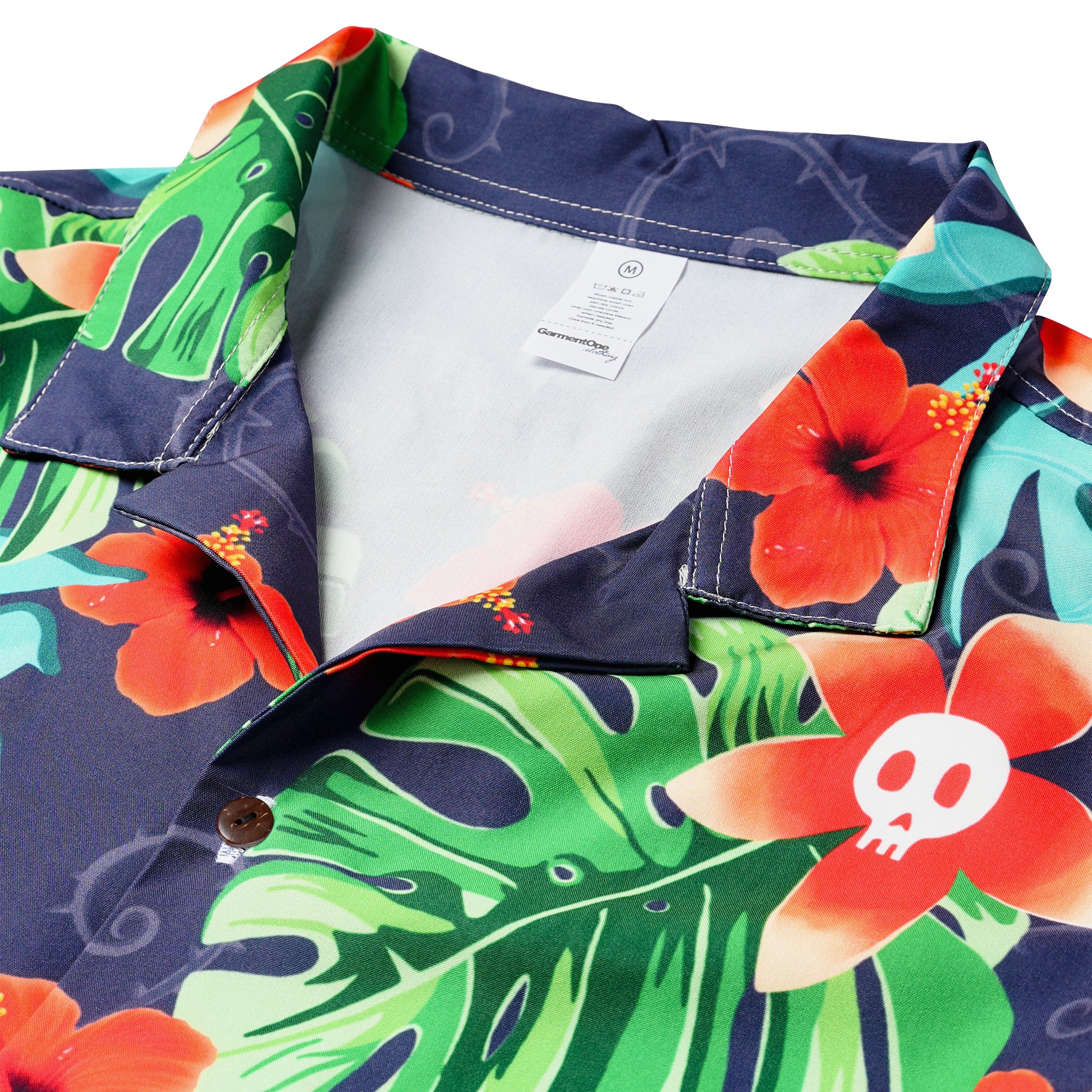 Deadly Paradise Hawaiian Shirt Womens