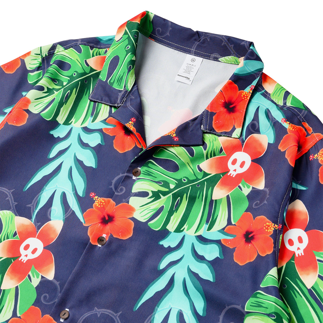 Deadly Paradise Hawaiian Shirt Womens