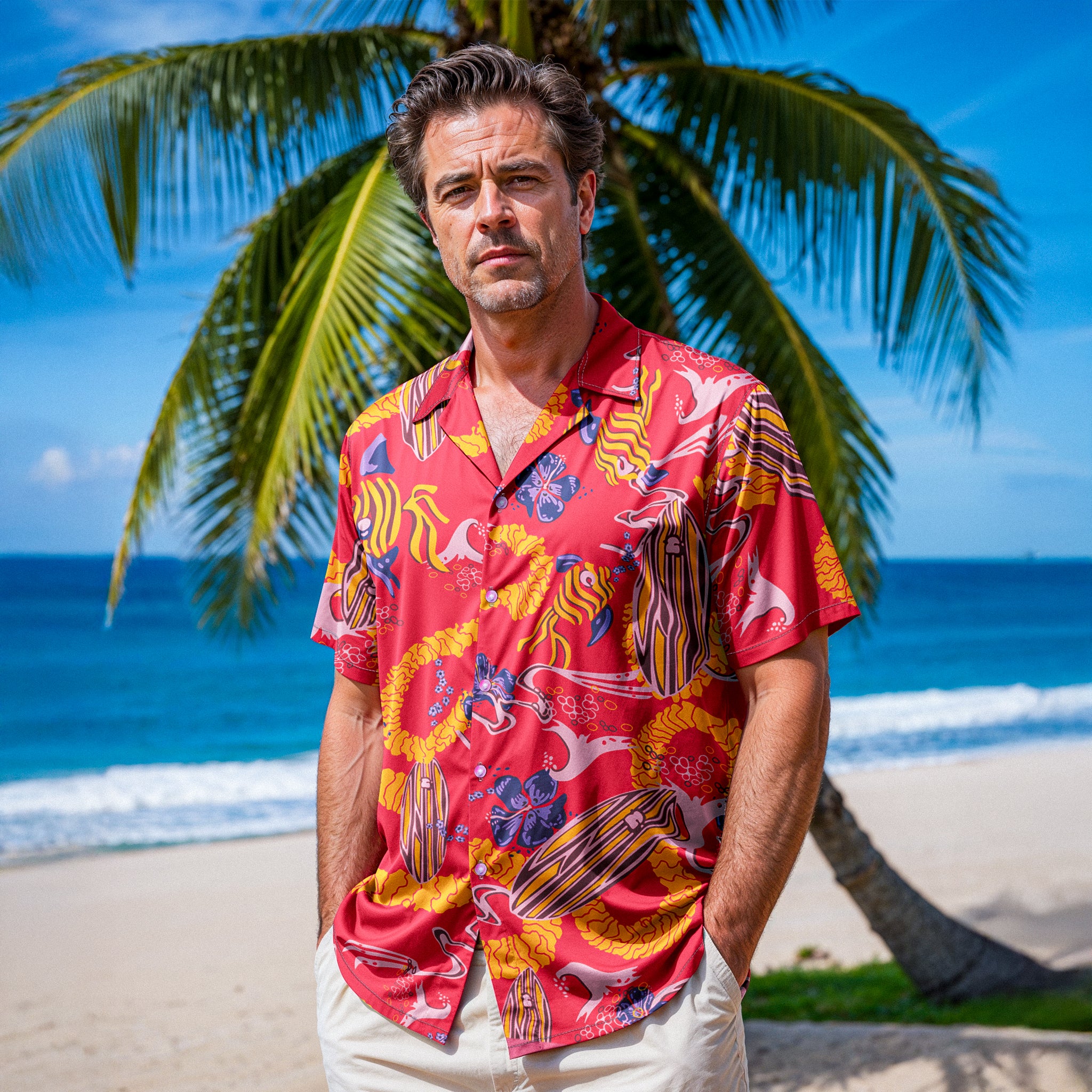 Dragon Surf Hawaiian Shirt