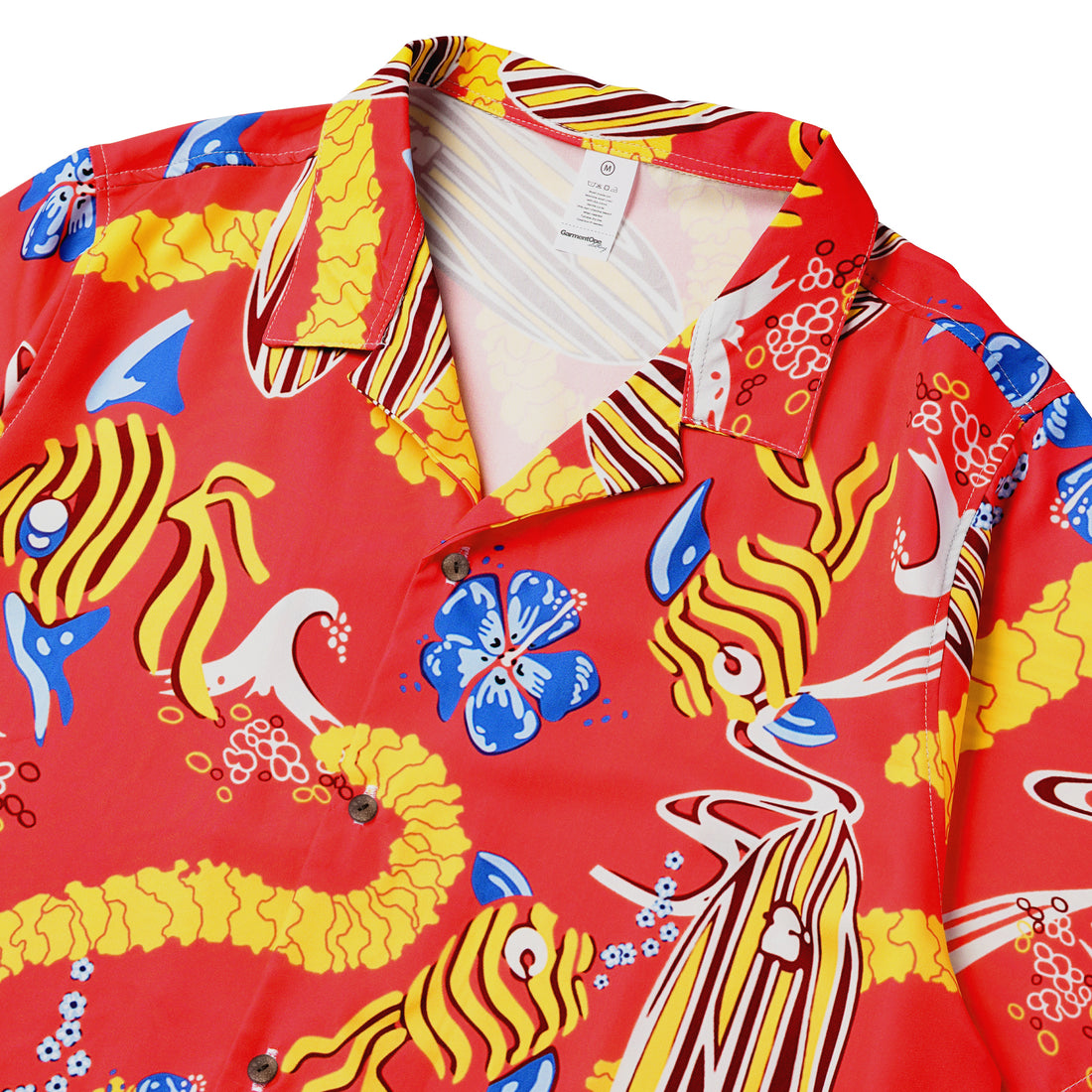 Dragon Surf Hawaiian Shirt Womens