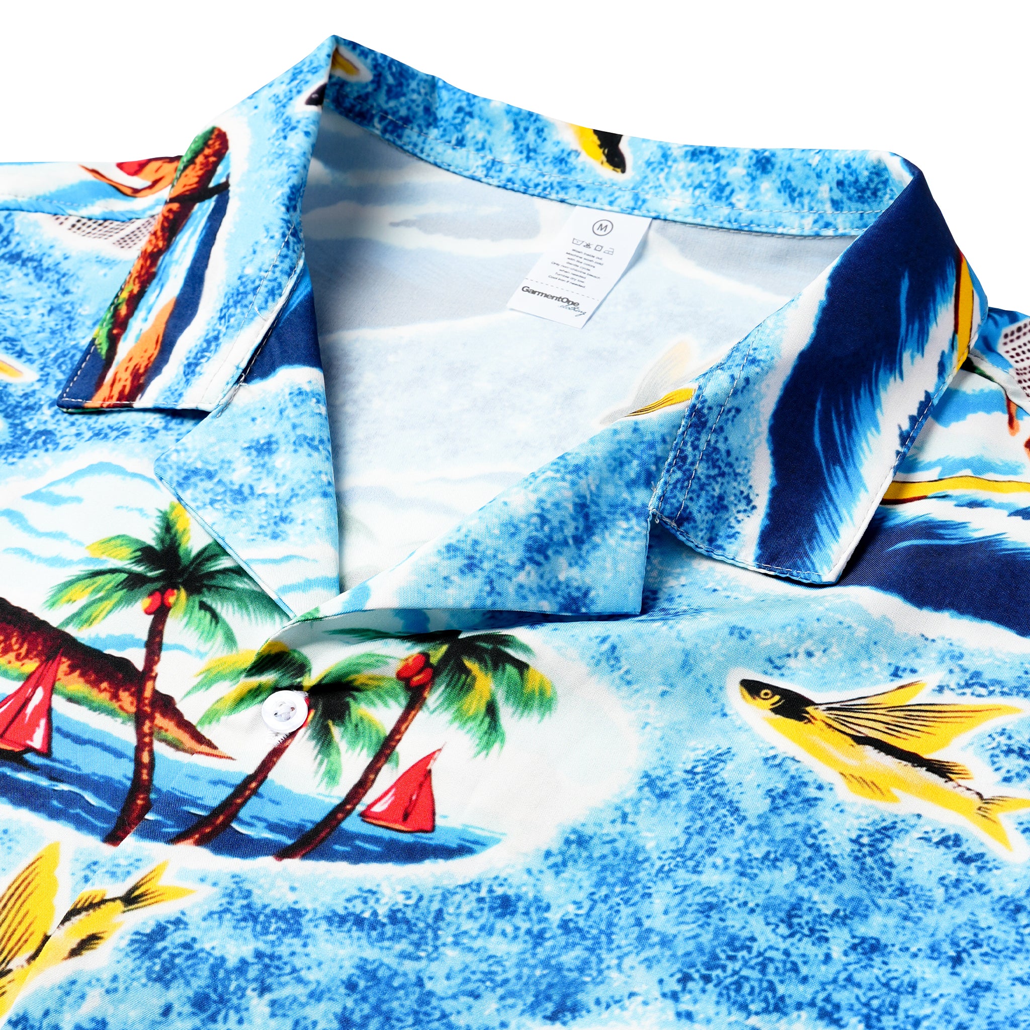 Honolulu Waikiki Island Hawaiian Shirt