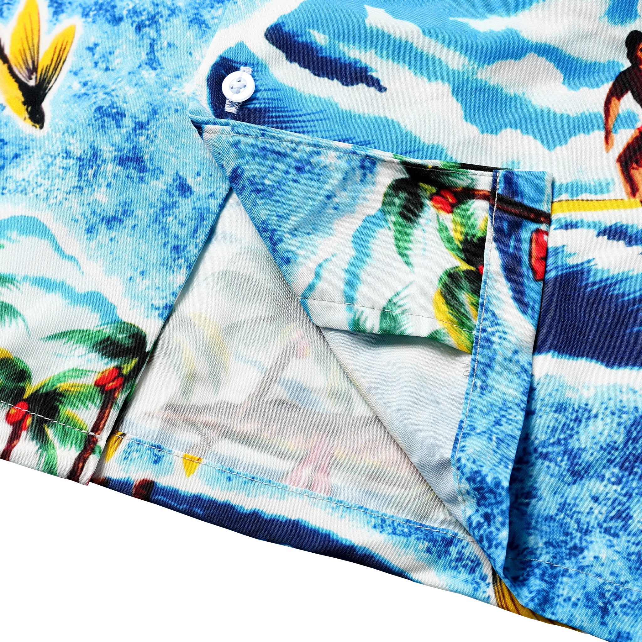 Honolulu Waikiki Island Hawaiian Shirt