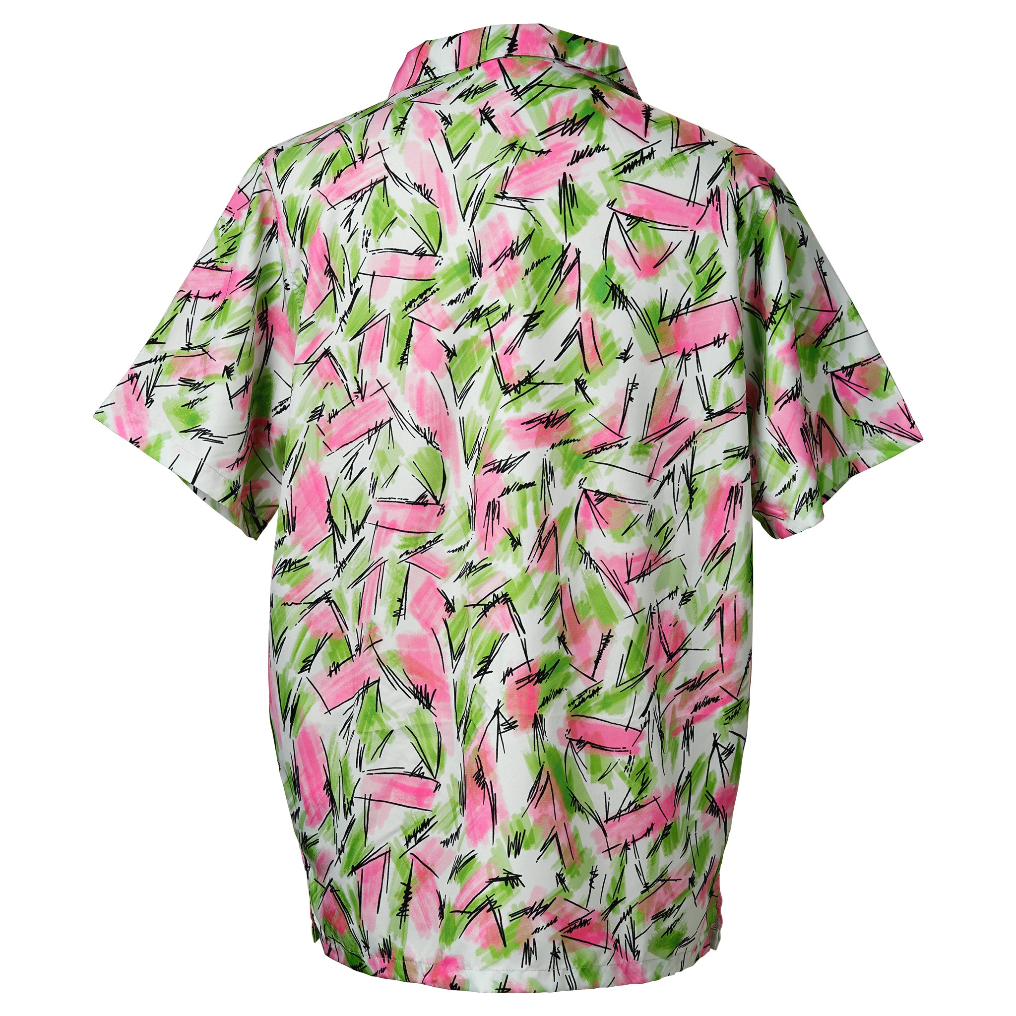 Neon Jungle Pocket Hawaiian Shirt