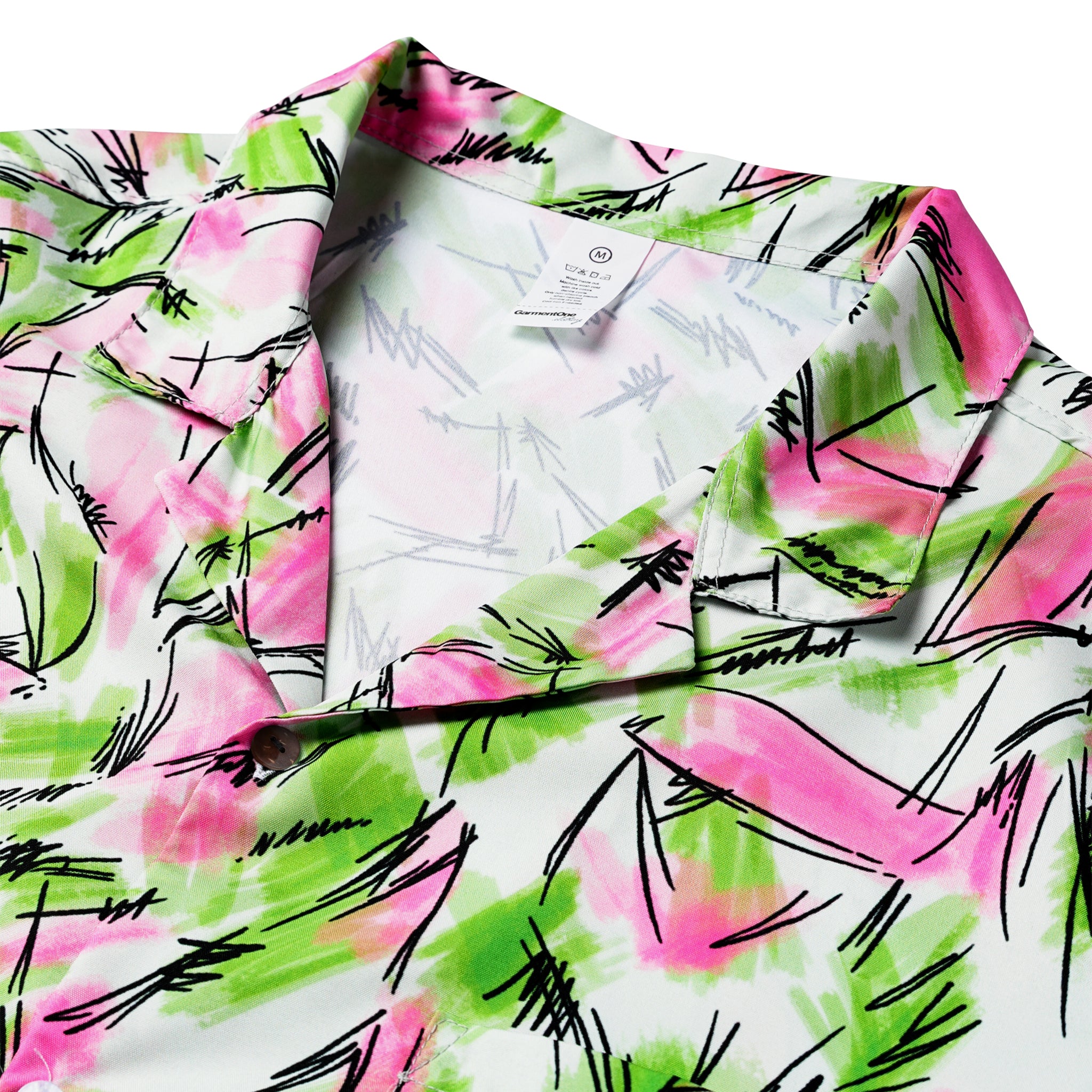Neon Jungle Woman Hawaiian Shirt