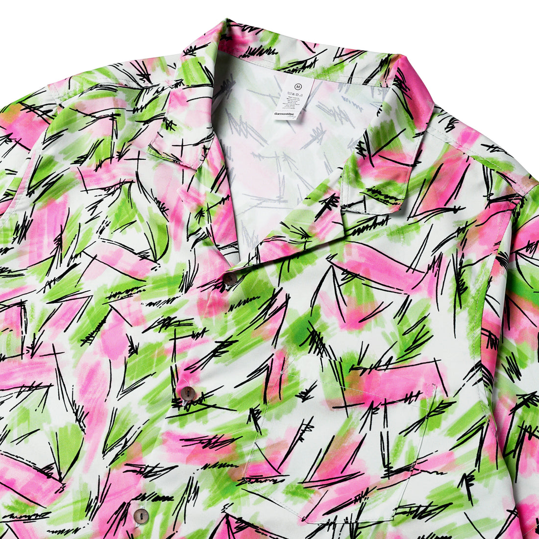 Neon Jungle Woman Hawaiian Shirt