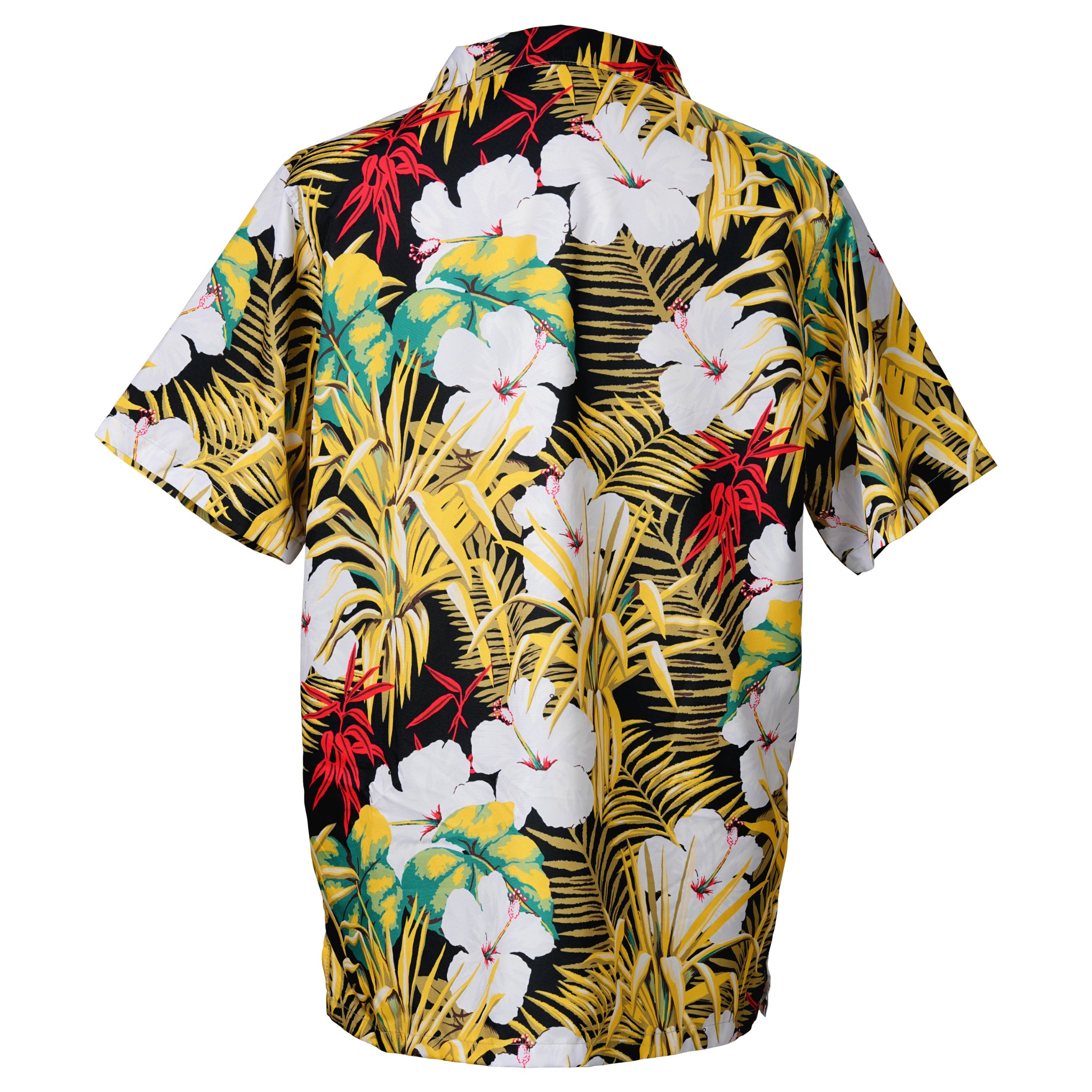 Dark Oasis Floral Pocket Hawaiian Shirt