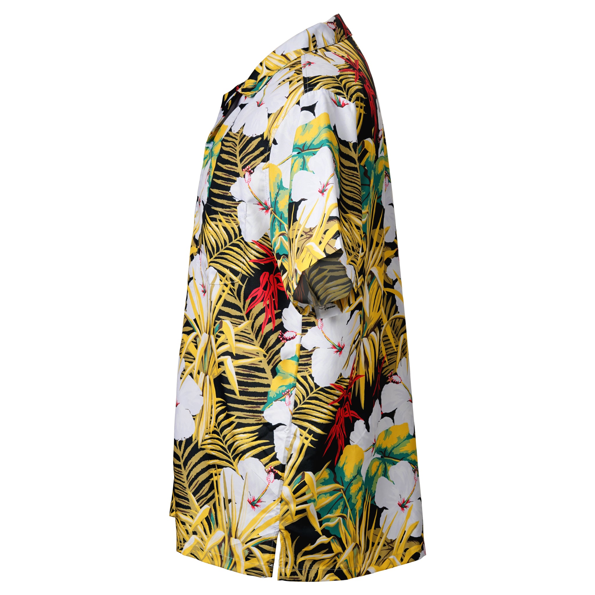 Dark Oasis Floral Pocket Hawaiian Shirt