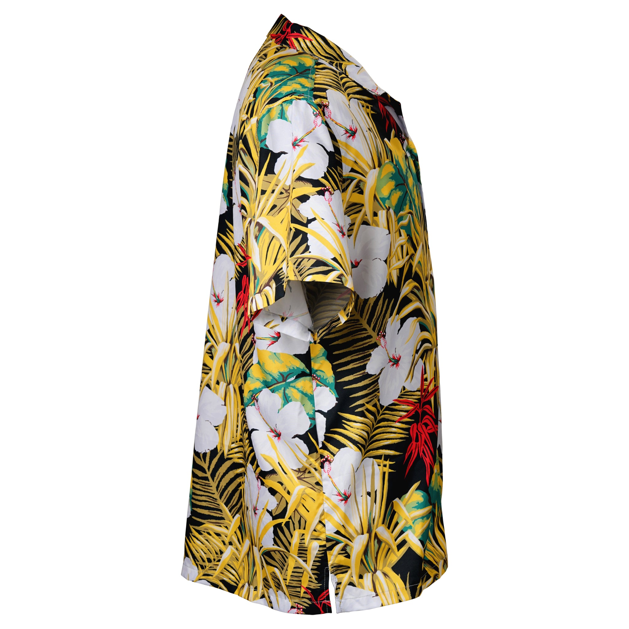Dark Oasis Floral Pocket Hawaiian Shirt