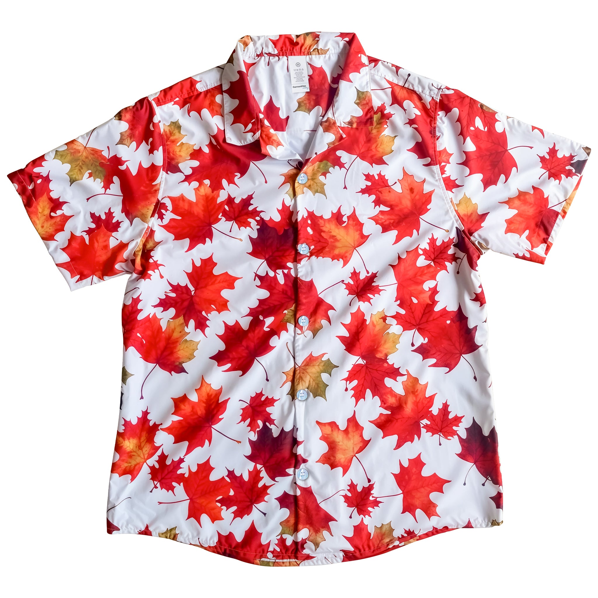 Maple Leaf Hawaiian Shirt
