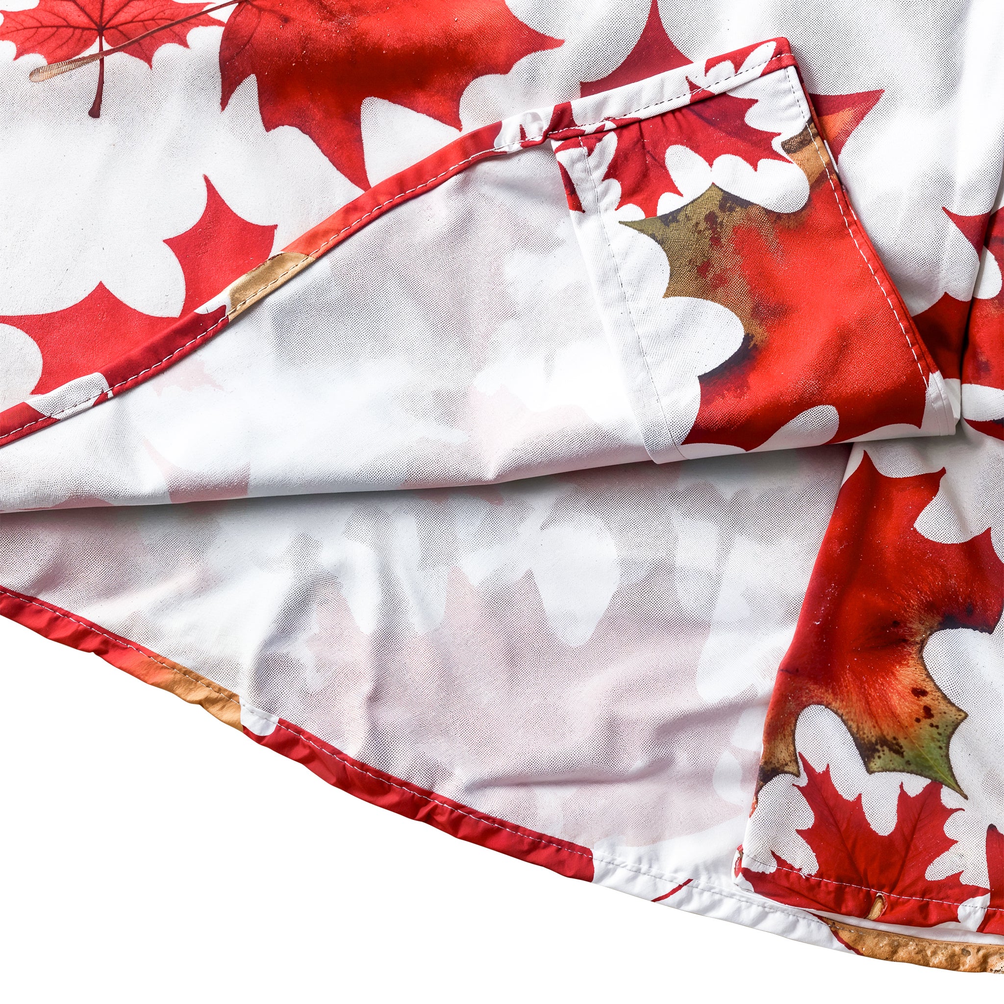 Maple Leaf Hawaiian Shirt