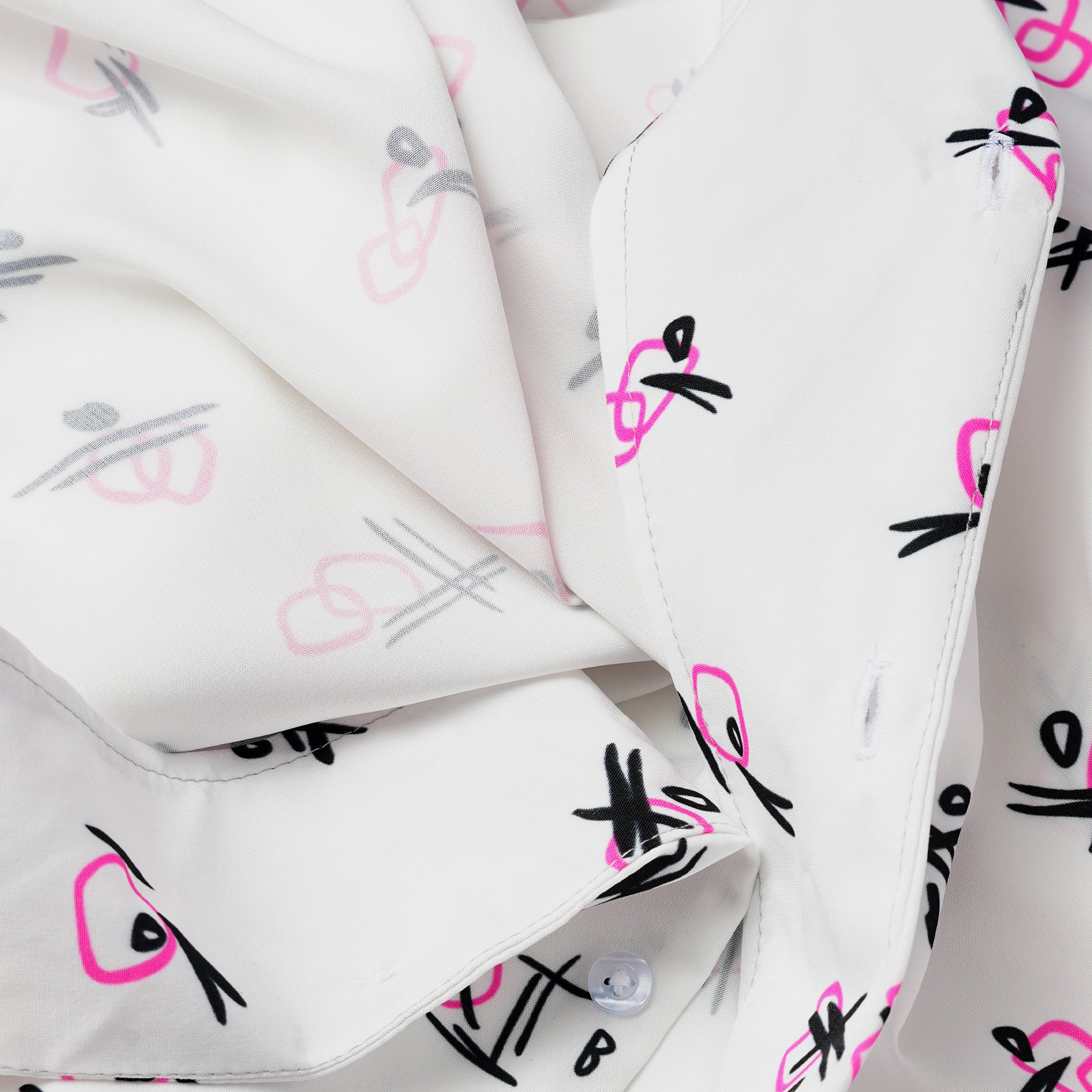 Neon Sketch Hawaiian Shirt