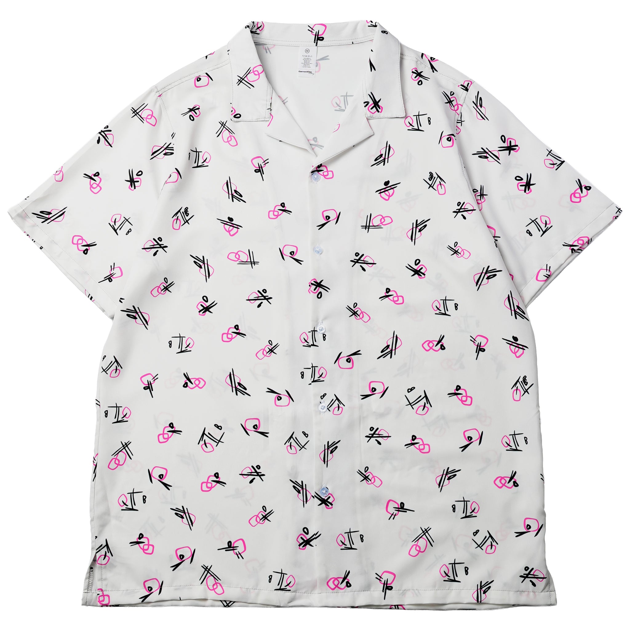 Neon Sketch Hawaiian Shirt