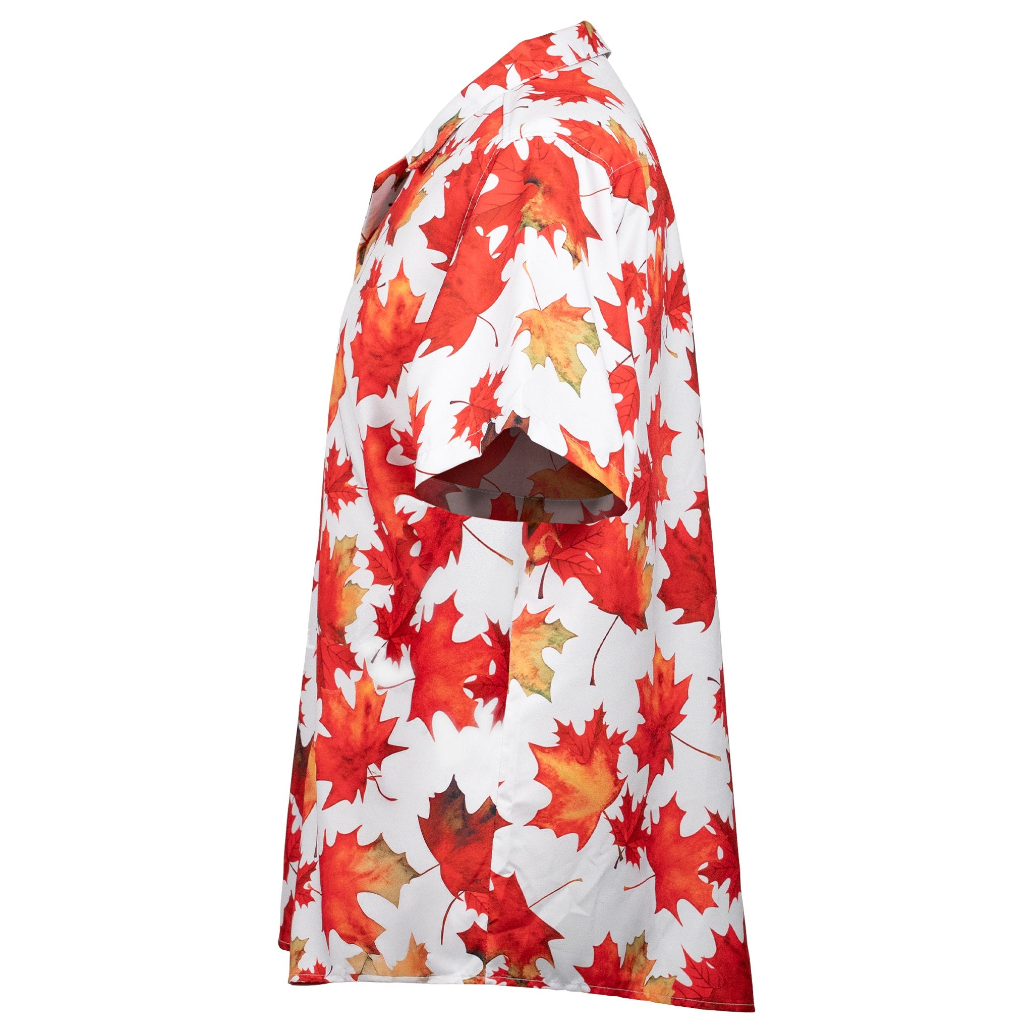 Maple Leaf Hawaiian Shirt