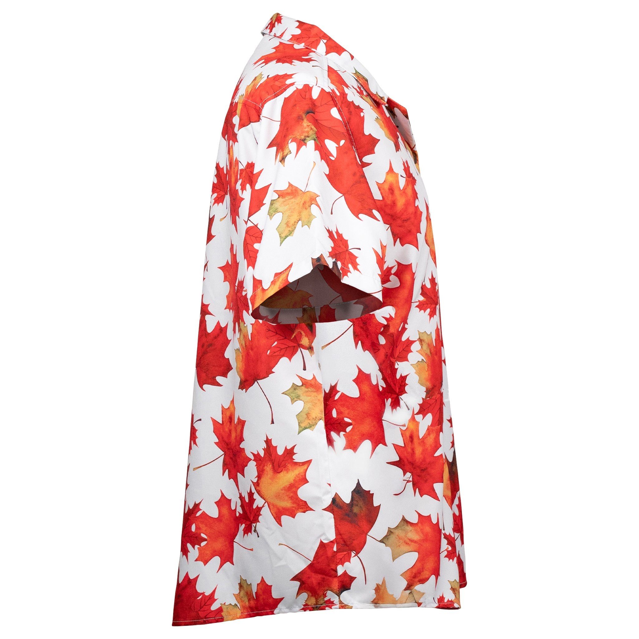 Maple Leaf Hawaiian Shirt