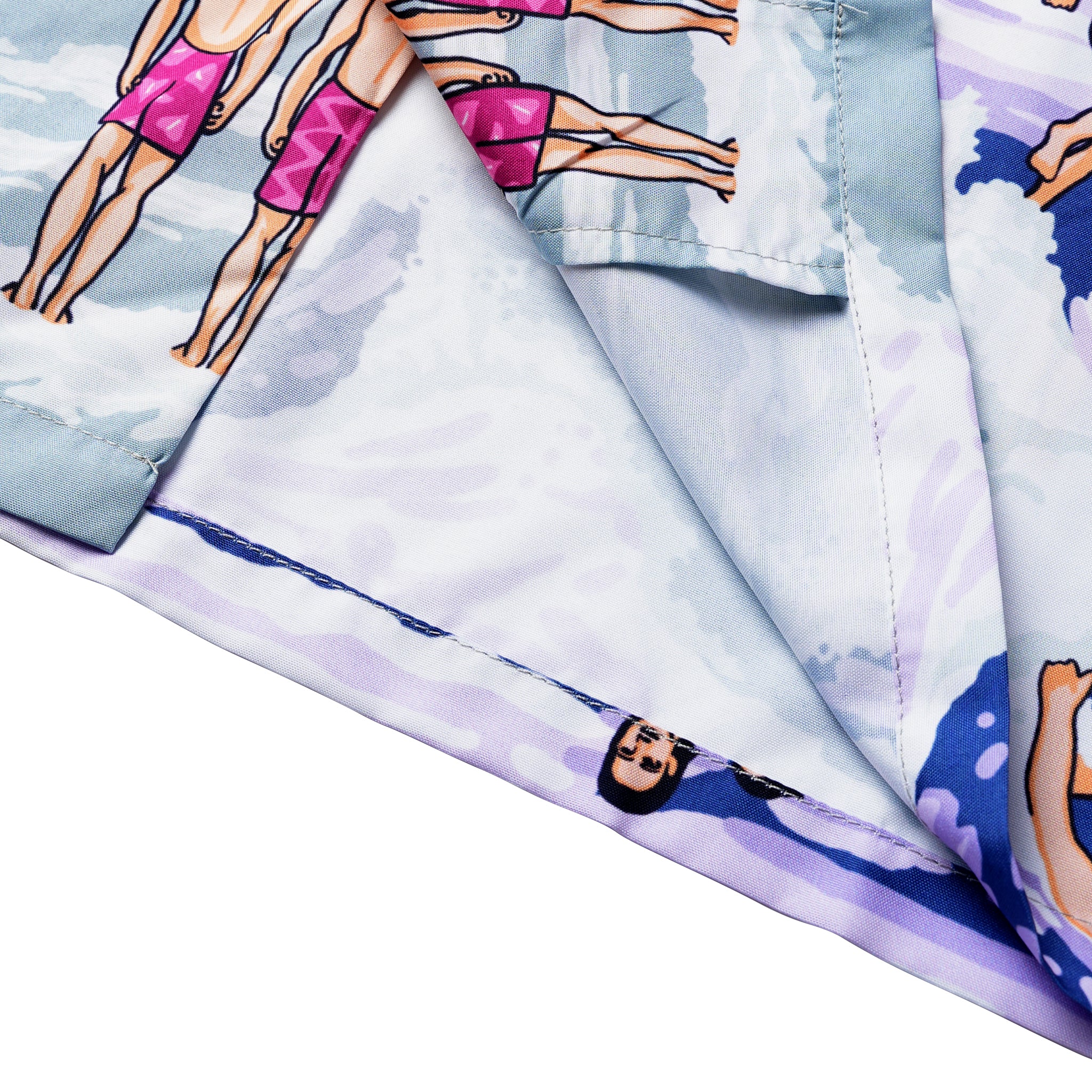 Boardshort Brotherhood Woman Pocket Hawaiian Shirt