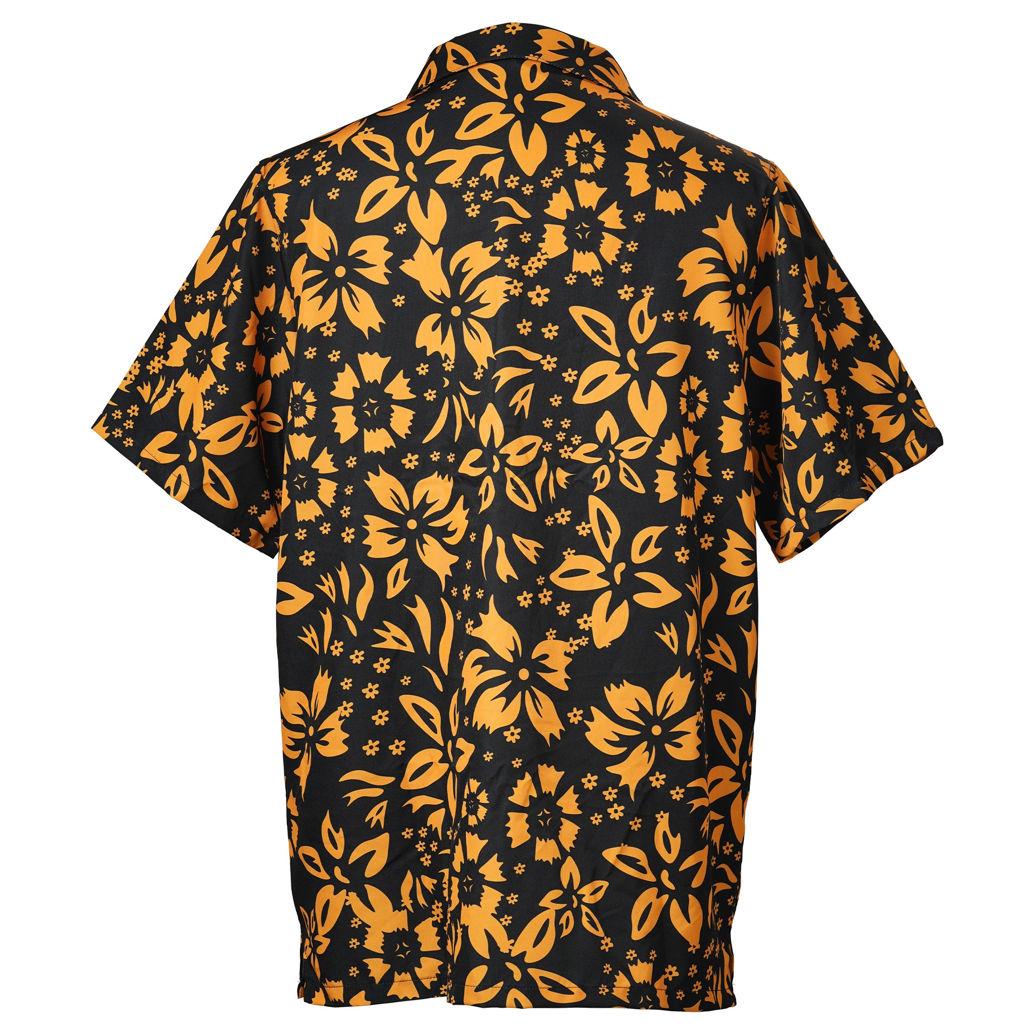 Golden Hibiscus Hawaiian Shirt