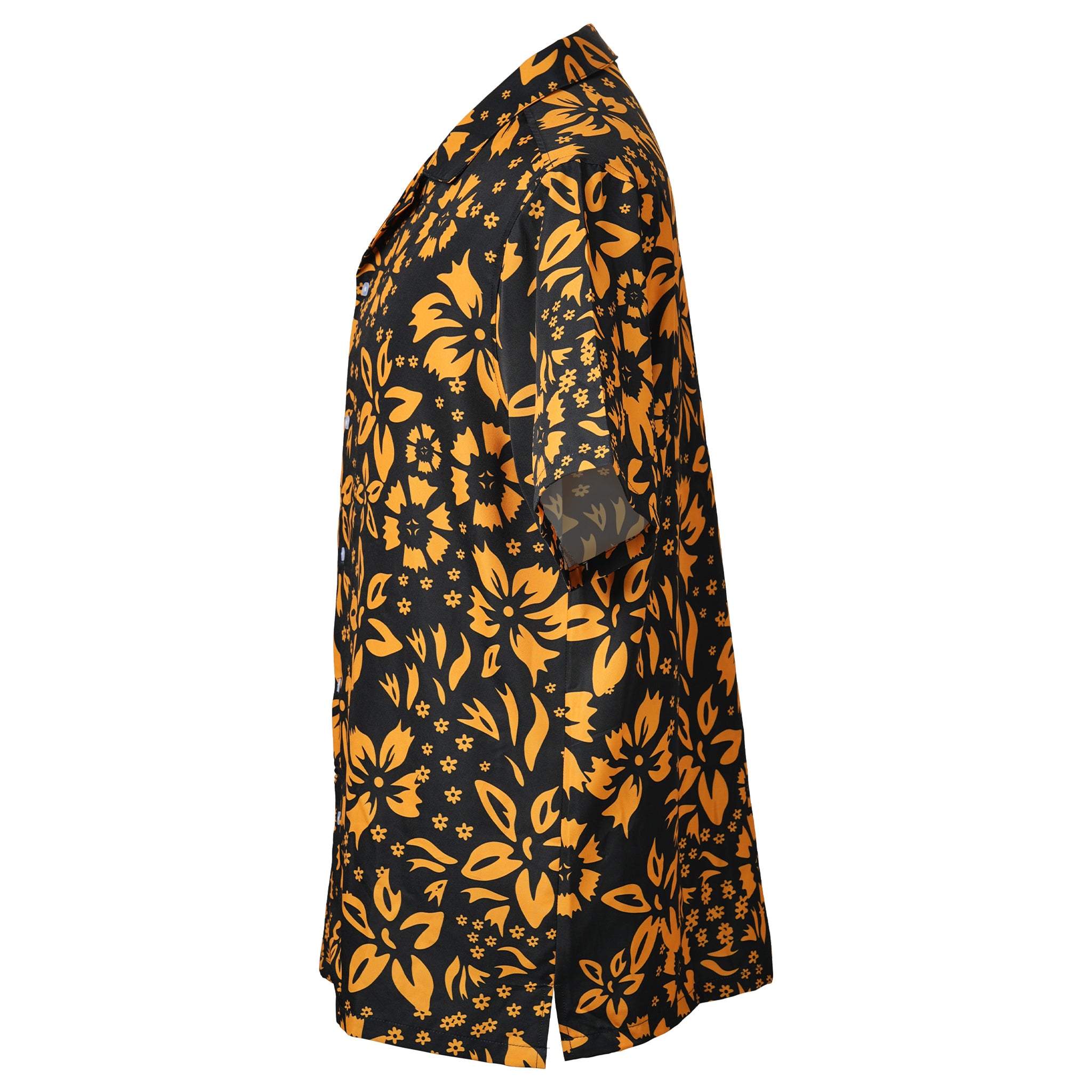 Golden Hibiscus Hawaiian Shirt