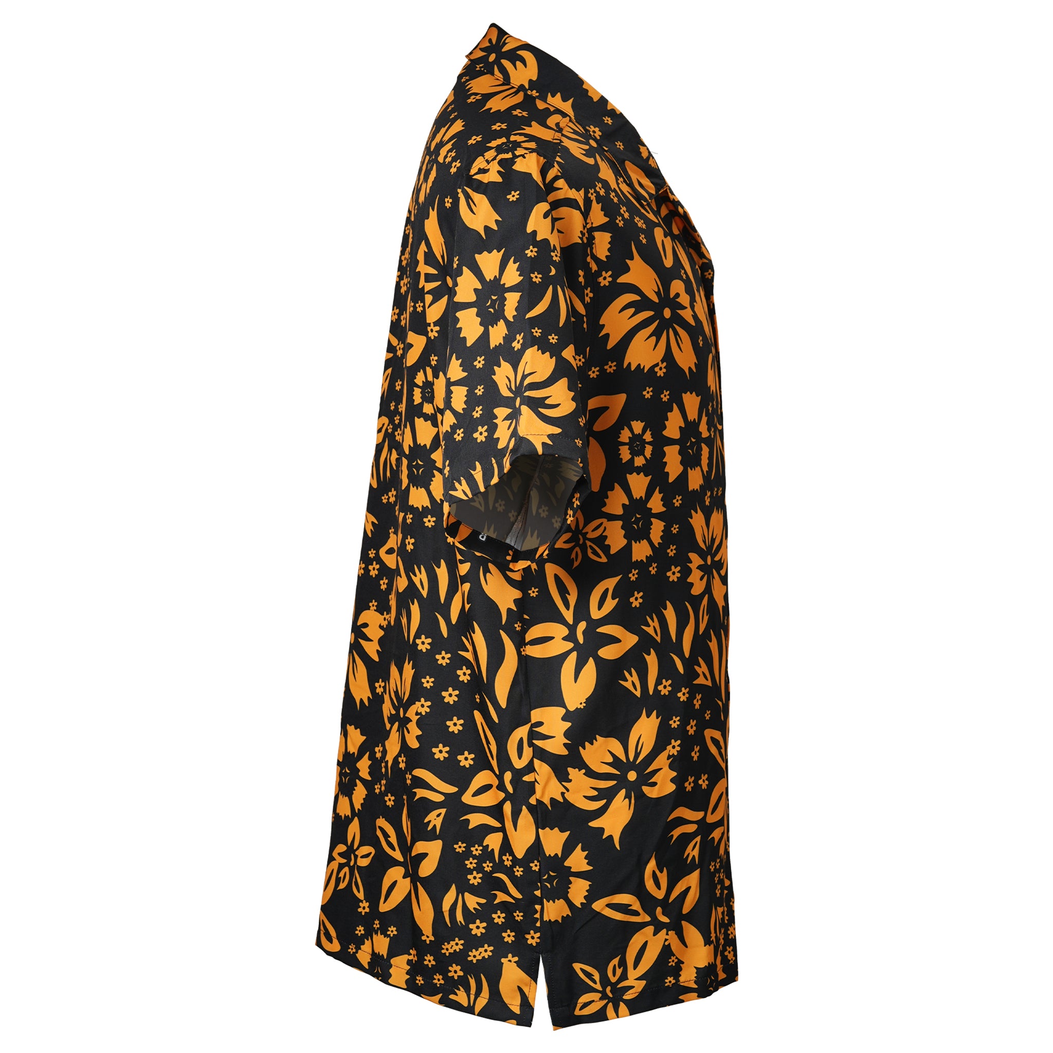 Golden Hibiscus Hawaiian Shirt