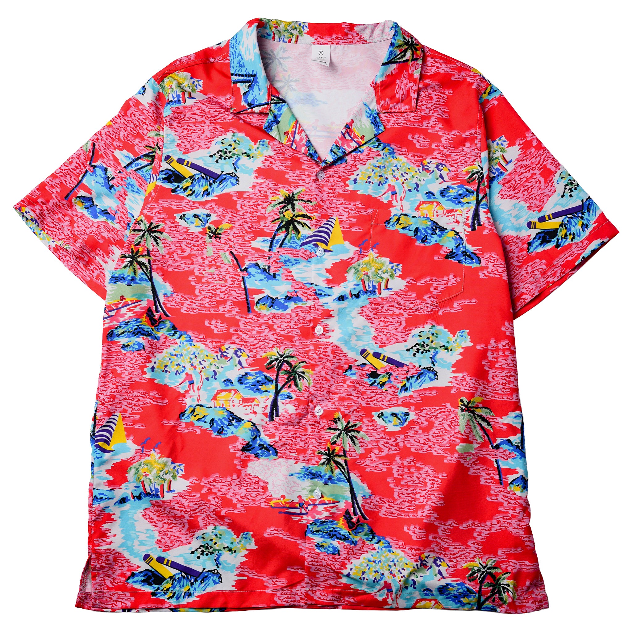 Heatwave Paradise Pocket Hawaiian Shirt